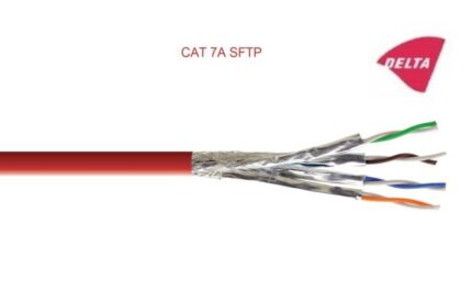 כבל רשת CAT7A SFTP תקן דלתא
