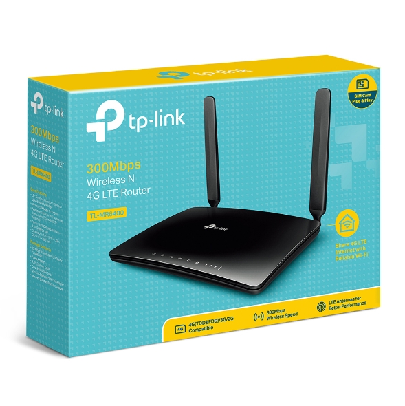 ראוטר TP-Link TL-MR6400 4G LTE 300Mbps