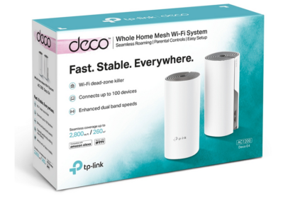 מגדיל טווח Deco E4 Mesh AC1200Mbps 2PACK