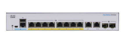 רכזת רשת / ממתג Cisco CBS250-8FP-E-2G סיסקו