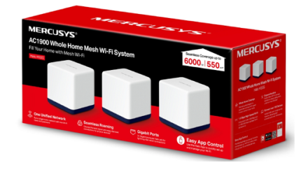 מגדיל טווח MERCUSYS Halo H50G 3-Pack
