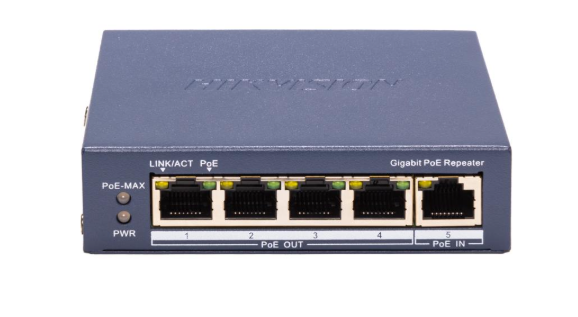 Hikvision DS-3E0505P-E/R Extender 5-Port
